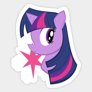 Pony Head: Twilight Sparkle Sticker